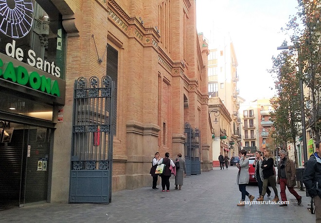 Barcelona Mercado de Sants una y mas rutas 