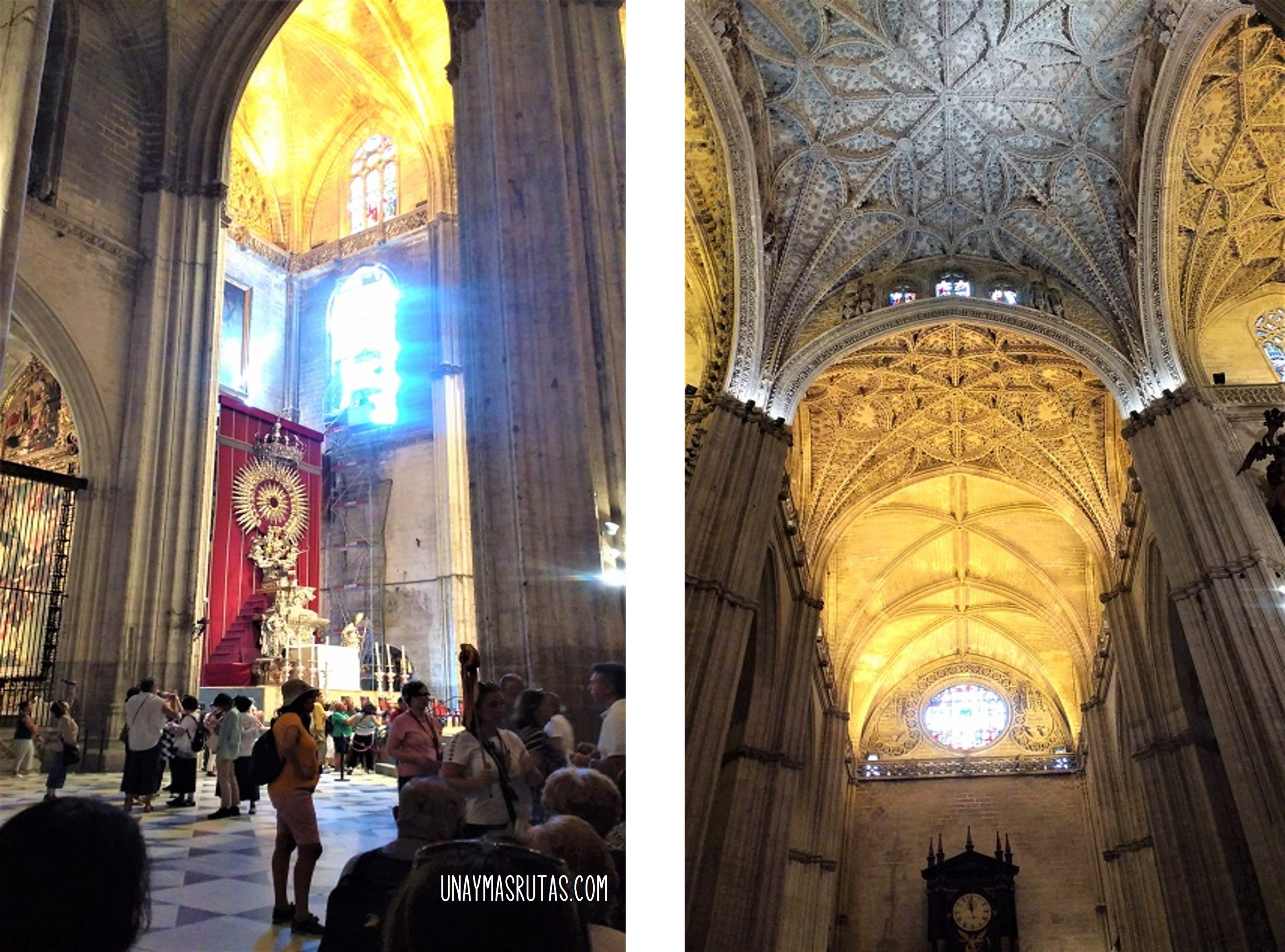 Catedral de Sevilla Interior unaymasrutas