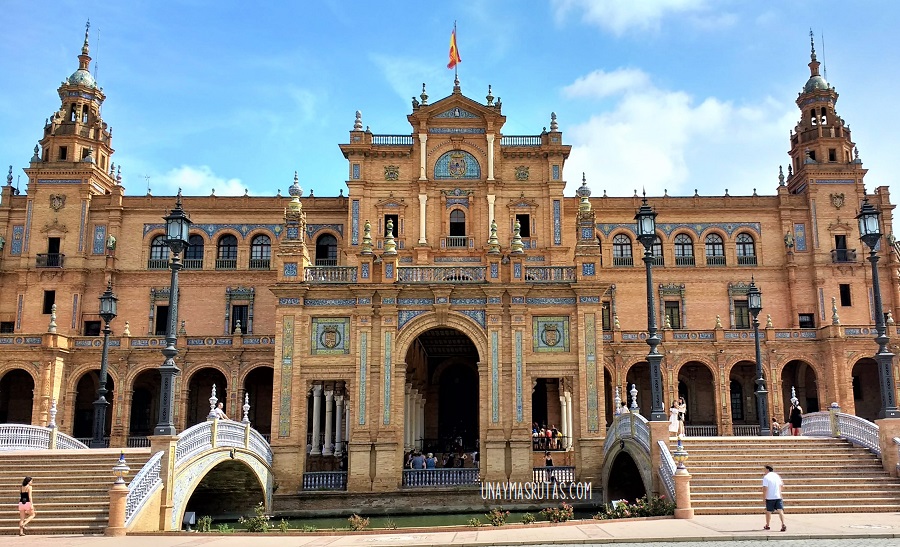 Plaza España Andalucía unaymasrutas