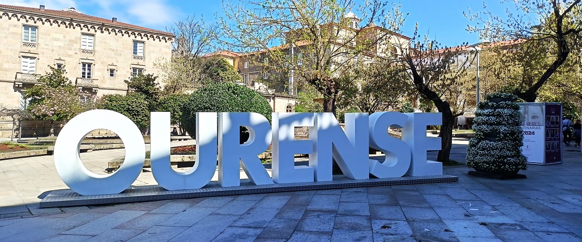 Las letras de la ciudad de Ourense