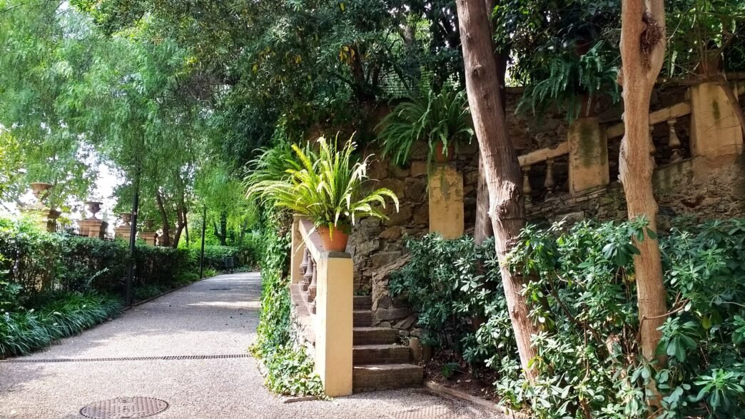 Parques en Barcelona La Tamarita