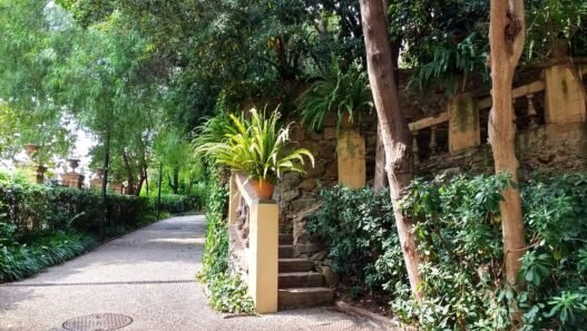 Parques en Barcelona La Tamarita