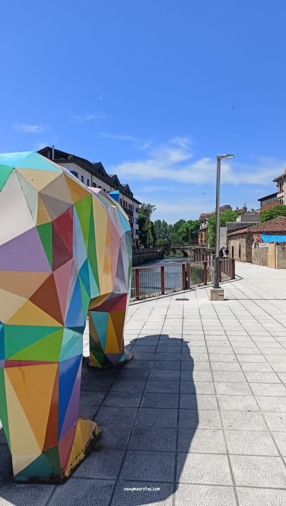 El oso de Okuda en Reinosa
